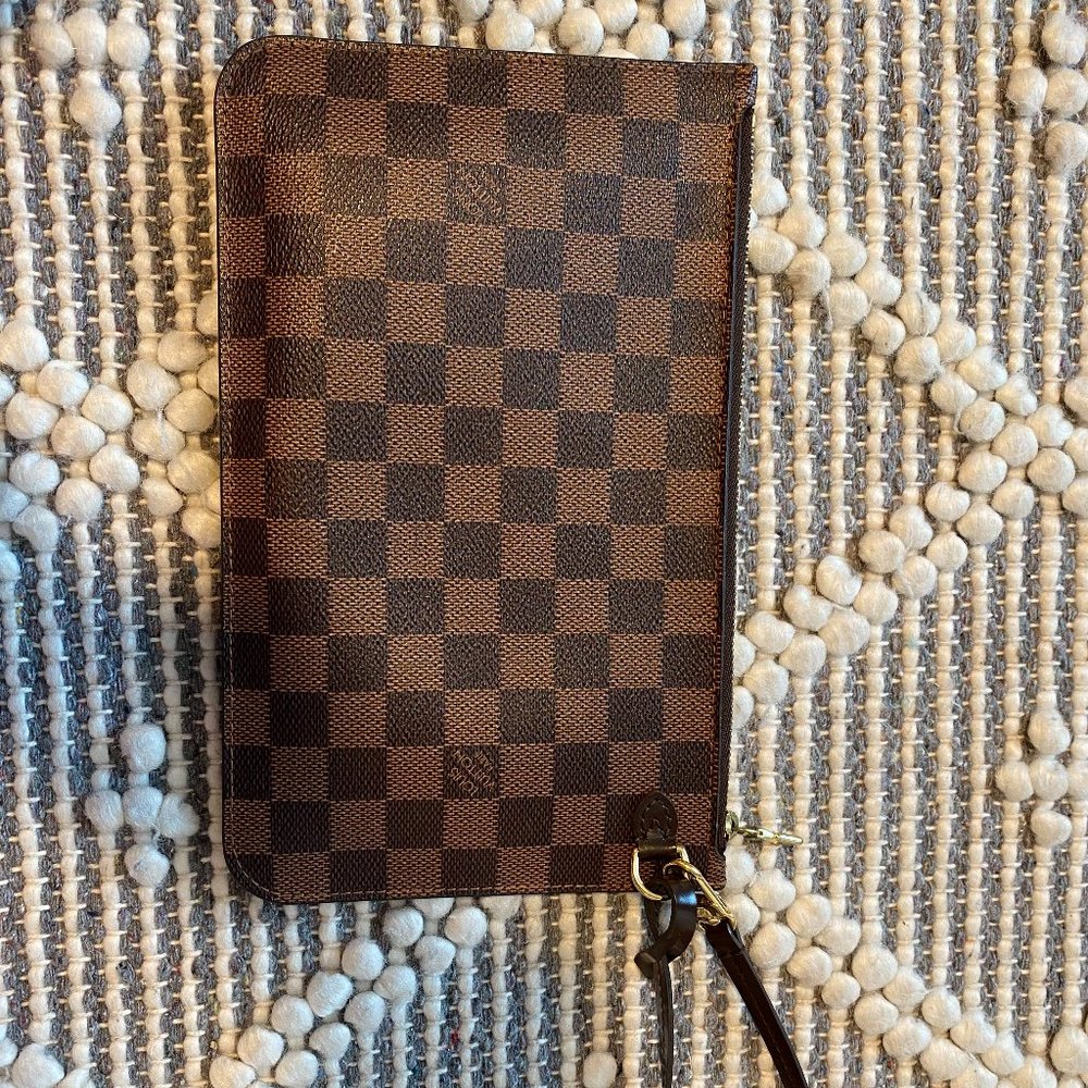 Louis Vuitton Neverfull Pochette Monogram Canvas Large